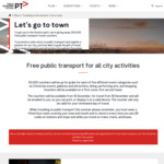 [VIC] Free Public Transport Travel Vouchers in December & January @ PTV