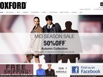 Oxford Mid Season Sale 50% Off Everything Autumn Collection