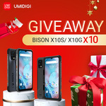 Win 1 of 10 Bison X10S/X10G from Umidigi in the UMIDIGI 2021 Christmas Global Giveaway