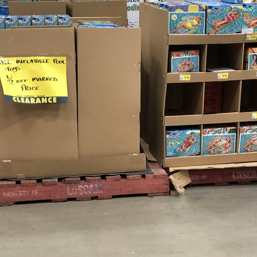 Inflatable pool toys sales bunnings