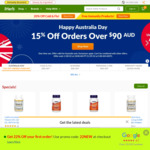 15% off Sitewide on Orders over A$90 (Exclusions Apply) @ iHerb