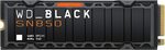 WD Black SN850 1TB M.2 NVMe SSD with Heatsink $252.70 Delivered @ Amazon US via AU