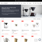 50% off Selected Kinto Slow Coffee Styles Makers & Accessories + $7.99 Delivery ($0 with $59 Order) @ Milligram
