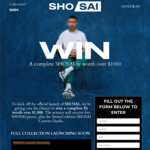 Win a Complete SHOSAI Fit (Shoes, Hoodie, T-Shirt, Beanie, Joggers, Socks) Worth over $1,000 from Made with Runway