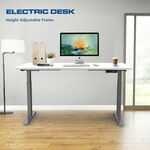 Dual Motor Electric Height Adjustable Standing Desk Frame W/ 4 Memory Keypad from $239.99 Delivered @ wistopht_au eBay