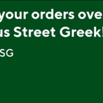 $15 off $40 Spend @ Zeus Street Greek via Door Dash
