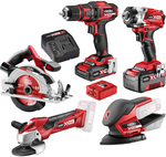 Ozito PXC 18V 6 Piece Cordless Kit (Non-Brushless) $249 (Original $299) + Delivery ($0 C&C/ in-Store) @ Bunnings