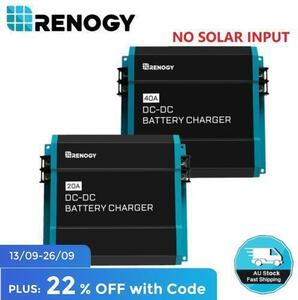 Renogy 20A DC To DC Dual 12V Battery Charger $119.99 ($116.99 With EBay ...