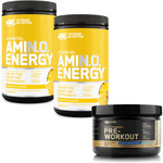 Optimum Nutrition Amino Energy 30 Serve Twin Pack + Pre Workout Sample $59 Delivered @ The Edge Supplements