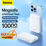 Baseus 20W 6000mAh Magnetic Wireless Charging Power Bank $35.69 ($34.85 eBay Plus) Delivered @ Baseus Online Store eBay