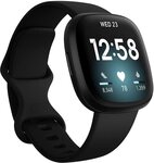 Fitbit Versa 3 Advanced Fitness Watch $197 Delivered @ Amazon AU