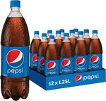 Pepsi Soft Drink, 12 x 1.25L $9.60 + Delivery ($0 Prime/ $39 Spend) @ Amazon Warehouse