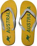 Australia Summer Thongs (Small) $1.50 (Was $3) @ Woolworths