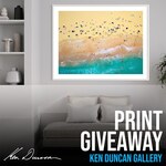 Win a 30" Limited Edition Print "Fun In The Sun" Unframed from Ken Duncan Gallery