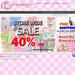 STORE-WIDE SALES 40% off + Free Shipping (Order over $120) @ PINKYBEAUTY.com.au