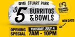 [NT] $5 Burritos (Was $14.20), $5 Bowls (Was $14.20) @ Guzman y Gomez, Stuart Park