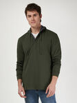 100% Cotton LS Mason Hooded Henley Top $10 (Green or Grey, RRP $69.99) + $9.95 Delivery ($0 with $75 Order) @ Jeanswest