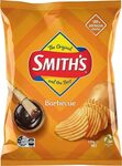½ Price: Smiths BBQ Crinkle Cut Potato Chips 170g $2.40 + Del ($0 with Prime/ $39+ Spend) @ Amazon AU / Woolworths (in Store)