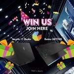 Win a Stealth 17 Studio Laptop, a Raider GE77HX Laptop, 1 of 3 MSI Gaming Cares, or 1 of 15 MSI Business Cares from MSI ANZ