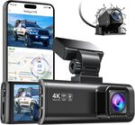 REDTIGER F7N Dash Cam 4K with Wi-Fi GPS Front 4K/2.5k and Rear 1080P Dual $149.99 Delivered @ Redtiger via Amazon AU