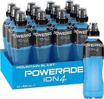 Powerade Mountain Blast ION4 Sipper Cap Bottles 12x 600ml $21.50 ($19.35 S&S) + Delivery ($0 with Prime/$39 Spend) @ Amazon AU
