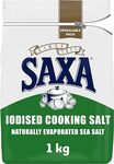 Saxa Salt, Iodised 1kg $2.20 ($1.98 S&S) + Delivery ($0 Prime/ $39 Spend) @ Amazon AU