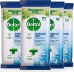 Dettol Biodegradable Disinfectant Surface Wipes Fresh, 440s (2x 220s) $24 ($21.60 S&S) + Del ($0 Prime/ $59 Spend) @ Amazon AU