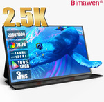 Bimawen 16 Inch 2.5K 144Hz Portable Monitor 2560X1600 Freesync US$112.25 (~A$175) Delivered @ Cutesliving AliExpress