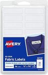 Avery No-Iron Fabric Labels, White, 45 x 13mm, A6 Sheet, 54 Labels $4.70 + Delivery ($0 with Prime/ $59 Spend) @ Amazon AU