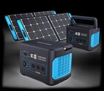 Win 2 Geneverse HomePower ONEs with 2 Geneverse SP1 Solar Panels from Geneverse