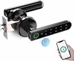 TEKXDD Smart Lock Fingerprint Door Lock, Keypad Deadbolt Lock $69.97 Delivered @ Eyedol AU via Amazon