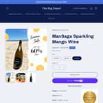 60% off Sparkling Mango Wine 6pk $60 /12pk $120 + $14 Delivery ($10 SA Local Delivery) (RRP $150/$300, $10/Bottle) @ Big depot