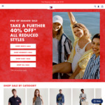 Extra 40% off Already Reduced Prices + $7.95 Delivery ($0 with $100 Order) @ Tommy Hilfiger