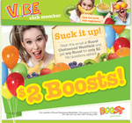 $2 Boost Juice @ Chatswood Westfield NSW (with Voucher)