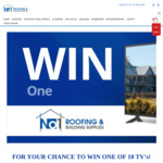 Win 1 of 10 55" Smart TV's from No. 1 Roof & Building Supplies