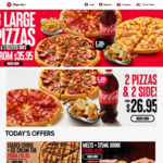 2 Sides for $6.95, 3 Sides for $9.95 (Extra Cost on Some Sides) @ Pizza Hut