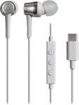 Audio Technica USBC Earphones with Remote and Mic $41.30 + Delivery ($0 C&C/in-Store) @ JB Hi-Fi