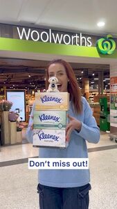Bonus Kleenex Toy Puppy When You Purchase 3 or More Kleenex Products @ Woolworths (In-Store Only)
