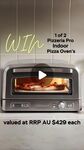 Win 1 of 2 Pizzeria Pro Indoor Pizza Ovens (RRP $429 Each) ⁣⁣⁣from Cuisinart