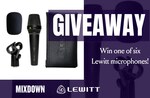 Win One of Six Lewitt Microphones from Mixdown Magazine