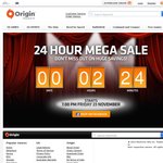 Origin (Games): 24 Hour Mega Sale from 7PM AEST