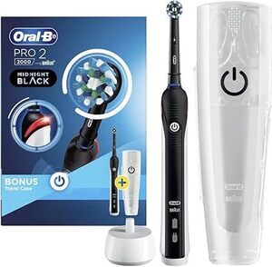 [Prime] Oral-B Pro 2000 Black Electric Toothbrush + Travel Case $68.99 Delivered @ Amazon AU