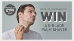 Win a Panasonic ES-PV6B-W841 5-Blade Palm Shaver (Worth $799) from Panasonic