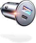 AINOPE 67.5W USB-C Car Charger $7.64, w/ USB-C to Lightning Cable $8.66 + Del ($0 w/ Prime/ $59 Spend) @ AVA Straya Amazon AU