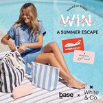 Win a $500 Webjet Voucher, $350 White & Co The Label Gift Card, Base Supply Bases from White & Co