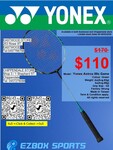 Yonex Astrox 88s Game 4u5 Badminton Racquet $109.98 + Delivery ($0 SYD C&C/ in-Store) @ Ezbox Sports