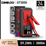 GOOLOO GT3000 3000A Car Jump Starter 16000mAh US$70.95 (~A$118) Delivered @ GOOLOO Global via AliExpress