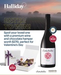 Win a Bottle of 2018 Clonakilla Wines Shiraz Viognier and a Haigh's Chocolates Valentine’s Day Chocolate Hamper from Halliday