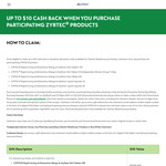$5 to $10 Cashback for Buying Zyrtec Tablets/Capsules from Participating Stores @ Zyrtec