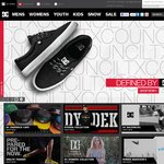 DC SHOES 40% OFF RRP Limited Time Only